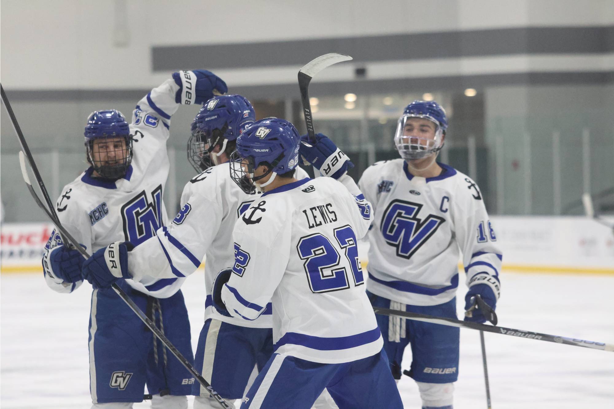 Team celebration white